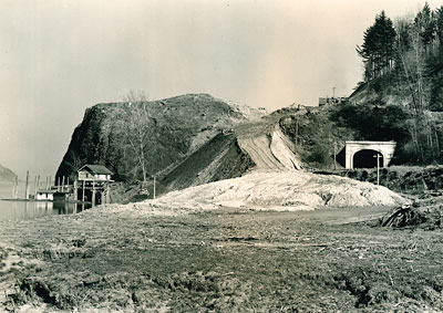 Tunnel Point construction