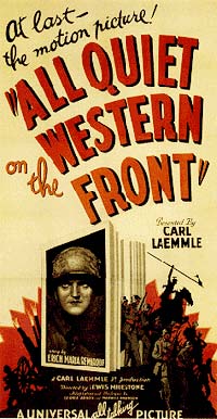 Poster for movie "All Quiet on the western front"