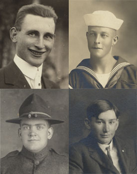 service men of world war I