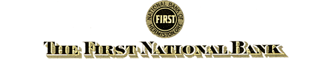 First National Bank letterhead