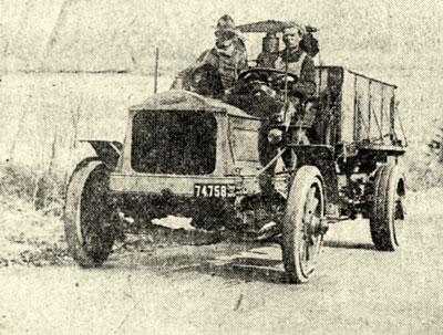 Dump truck in 1920