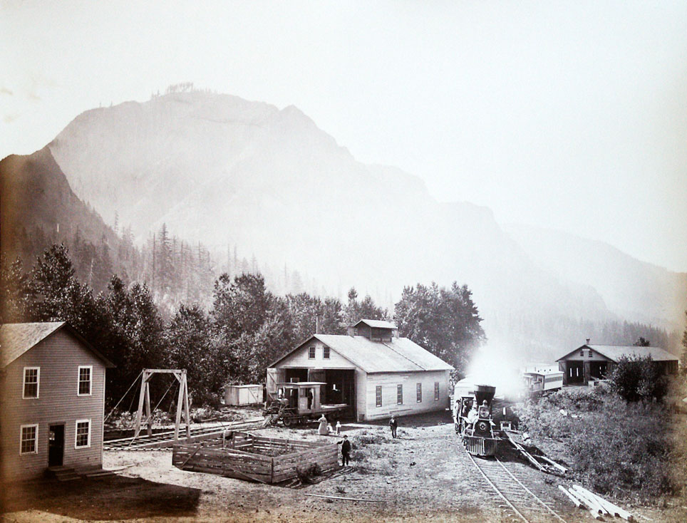 Oregon Steam Navigation Facility in 1867