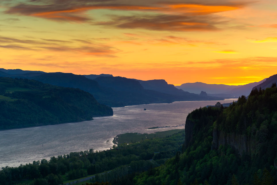 Sunrise over Crown Point