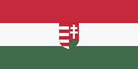 Hungary flag of 1918 has 3 horizontal stripes in red white and green with the state coat of arms in the middle.