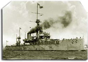 British Dreadnought ship 1906