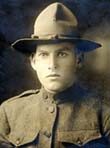 Carl Jones of Brookings in the Army in WWI