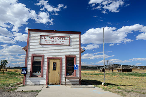 smalltown post office building