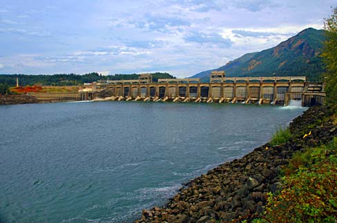 File:bonneville Dam (multnomah County, Oregon Scenic Images) (muld0070 