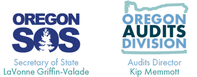 Oregon SOS and Oregon Audits Division Logos