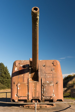 artillery at Fort Stevens State Park