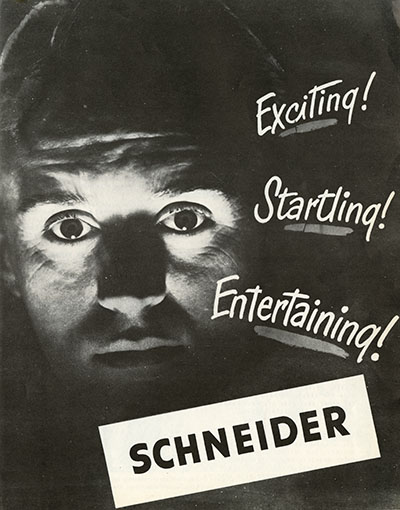 Fred Schneider poses for publicity