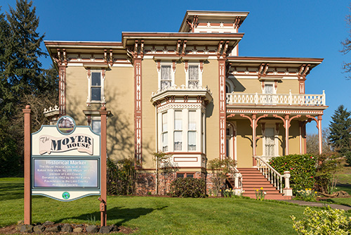 An Italianate Villa style home.