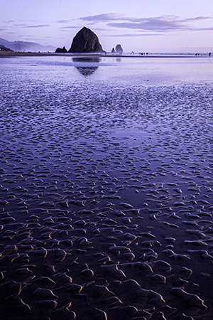 Low tide at Cannon Beach.