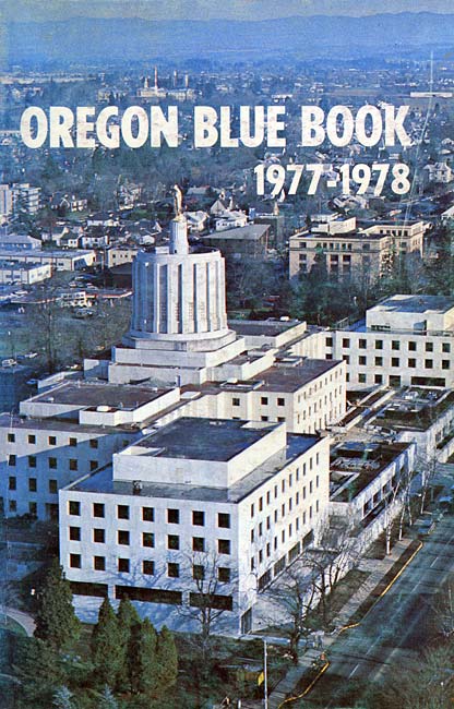 State Of Oregon Blue Book Oregon Blue Book Covers