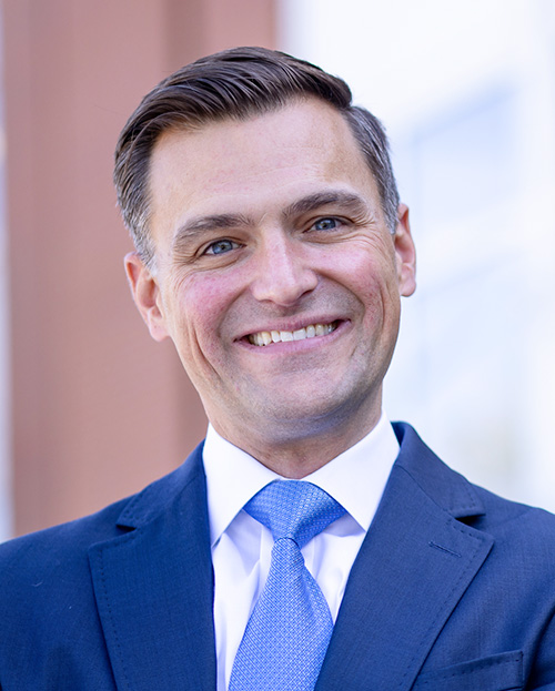 Dan Rayfield smiling.