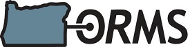 Oregon Records Management Solution logo includes outline of state of Oregon.
